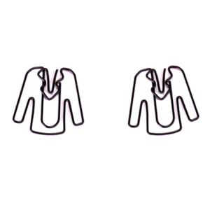 coat decorative paper clips, fun shaped paper clips
