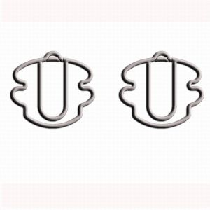 Pan-shaped paper clips, cute kitchen-themed decorative paper clips