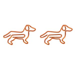 dachshund shaped paper clips, cute decorative paper clips for gifts & accessories