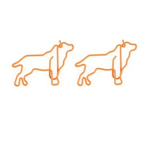 fun dog animal paper clips, dog shaped decorative paper clips for gifts & office