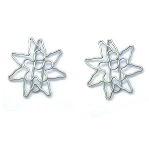 blooming flower shaped paper clips, cute decorative paper clips for gifts & beauty