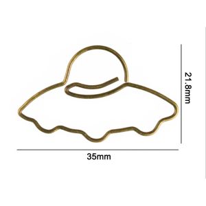 flying saucer shaped paper clips, fun decorative paper clips for office & paperwork