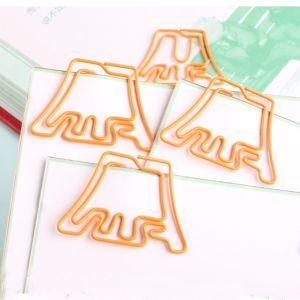 Fujisan shaped paper clips, Mount Fuji decorative paper clips for branding & gifts