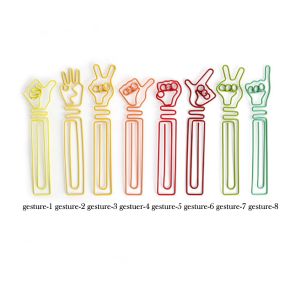 hand gesture jumbo paper clips for gifts & events
