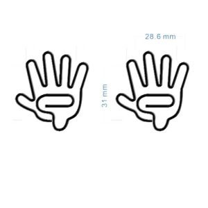 hand shaped paper clips, cute decorative paper clips for branding & gifts