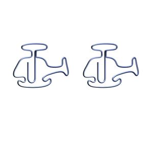 helicopter shaped paper clips, cute decorative paper clips for gifts & accessories