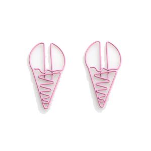 ice cream shaped paper clips, fun decorative paper clips for branding & gifts