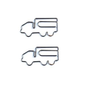 lorry shaped paper clips, truck decorative paper clips