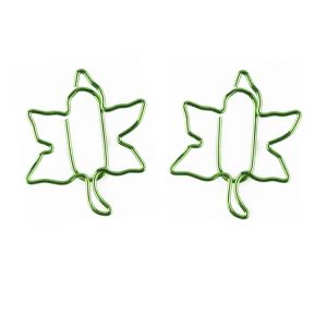 maple leaf shaped paper clips,  decorative paper clips for gifts & office