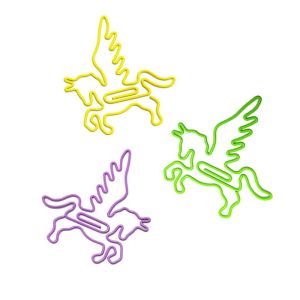 Pegasus Shaped Paper Clips, cute decorative paper clips for gifts & accessories