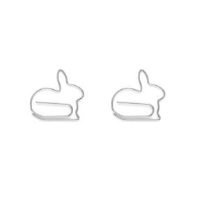 Rabbit Shaped Paper Clips, Cute Bunny Decorative Clips