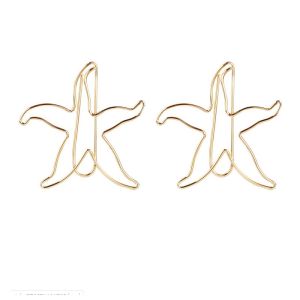starfish shaped paper clips, fish decorative paper clips for beach & ocean