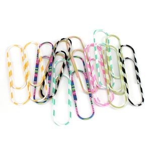 zebra jumbo paper clips, 4 inch extra large paper clips