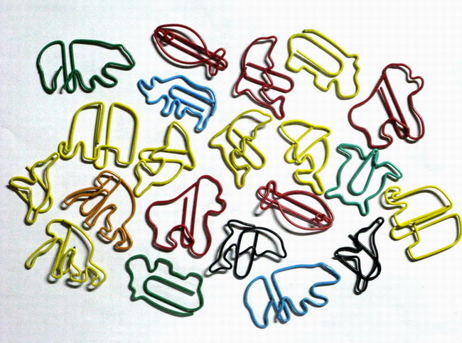 Animal Shaped Paper Clips Animal Shaped Paper Clips
