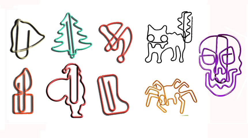Holiday Paper Clips