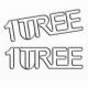1 TREE shaped paper clips, plant decorative paper clips