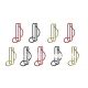 single note shaped paper clips, music paper clips