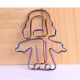 angel shaped paper clips, creative stationery