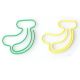 banana shaped paper clips, decorative paper clips