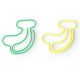 banana shaped paper clips, decorative paper clips