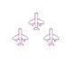 battle plane shaped paper clips, fighter plane paper clips