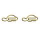 beaver animal shaped paper clips, fun decorative paper clips