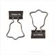 bell decorative binder clips, custom black binder clips