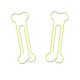 dog bone jumbo paper clips, bone giant paper clips