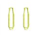 yellow bottle shaped paper clips