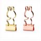 bunny decorative binder clips, gold binder clips, custom binder clips