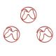 butterfly shaped paper clips, insect decorative paper clips