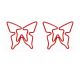 cute butterfly decorative paper clips, fun shaped paper clips