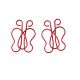 butterfly insect shaped paper clips, decorative paper clips