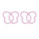 butterfly shaped paper clips, decorative paper clips