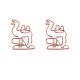camel decorative paper clips, animal shaped paper clips