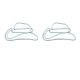 cowboy hat shaped paper clips, cute decorative paper clips