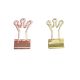 crown decorative binder clips, custom gold binder clips