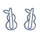 cucurbit shaped paper clips, calabash paper clips