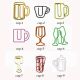 cup-theme shaped paper clips