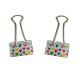 custom binder clips in heat transfer printing, decorative binder clips