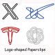 custom logo paper clips, fun promotional paper clips