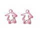 dancer shaped paper clips, dance paper clips