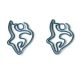 dancer shaped paper clips, dance decorative paper clips