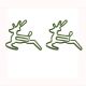 deer shaped paper clips, animal decorative paper clips