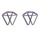 diamond decorative paper clips, gem shaped paper clips