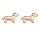 dog decorative paper clips, fun shaped paper clips