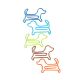 dog animal shaped paper clips, decorative paper clips