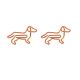 dog shaped paper clips, animal shaped paper clips