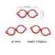 eyeglass jumbo paper clips, extra large paper clips