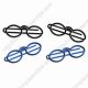 eyeglasses or spectacles shaped paper clips
